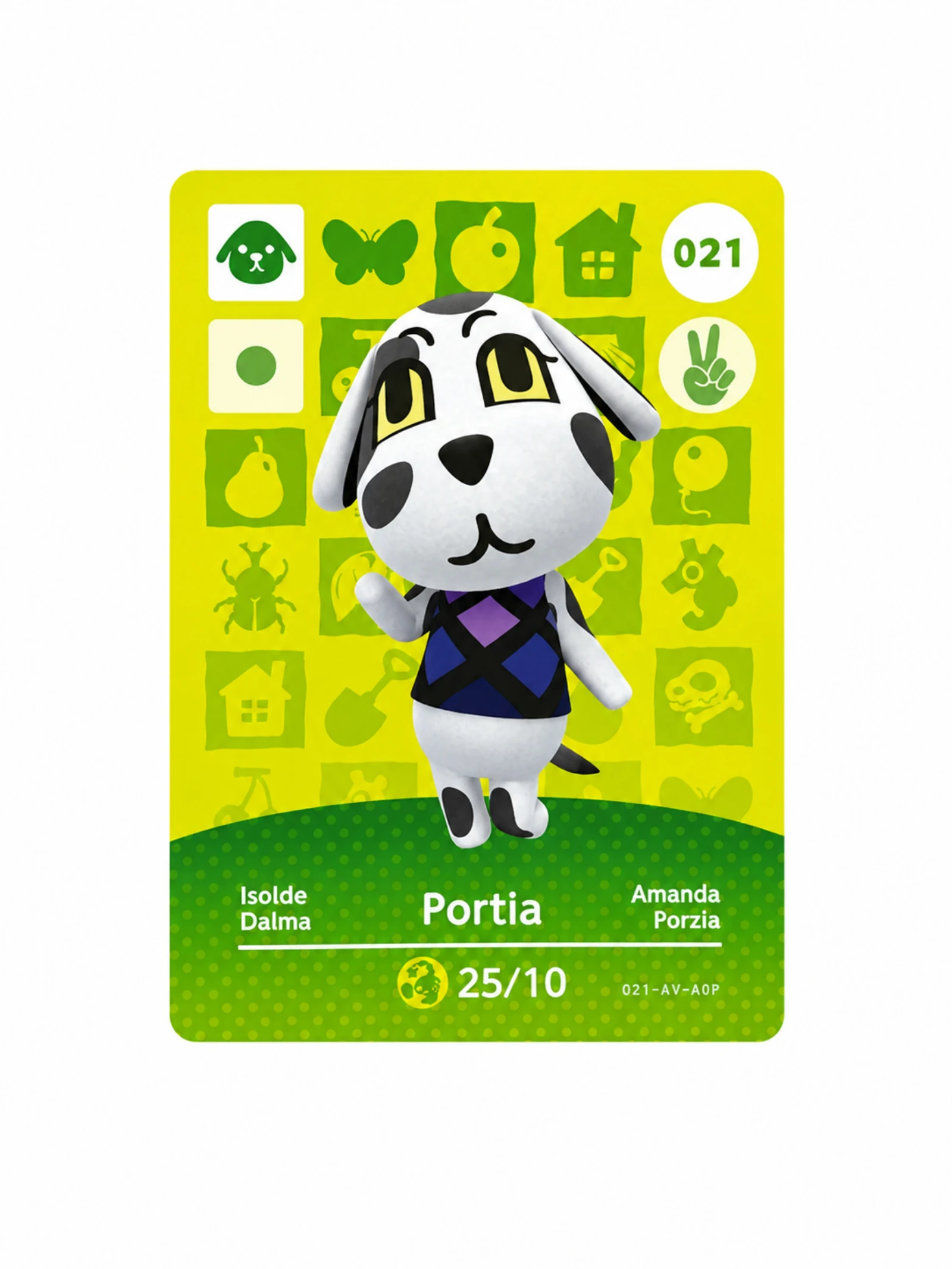 Cartões amiibo vizinhos Animal crossing - Amanda e Boliche – photo 2